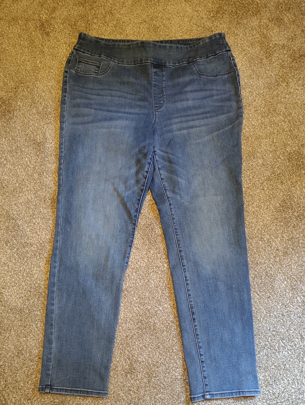 Chico's Stretch Pull On Jeggings Style Jeans